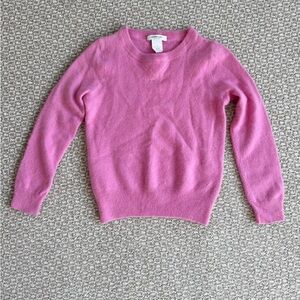 Crewcuts Kids 100% Cashmere Pink Sweater
